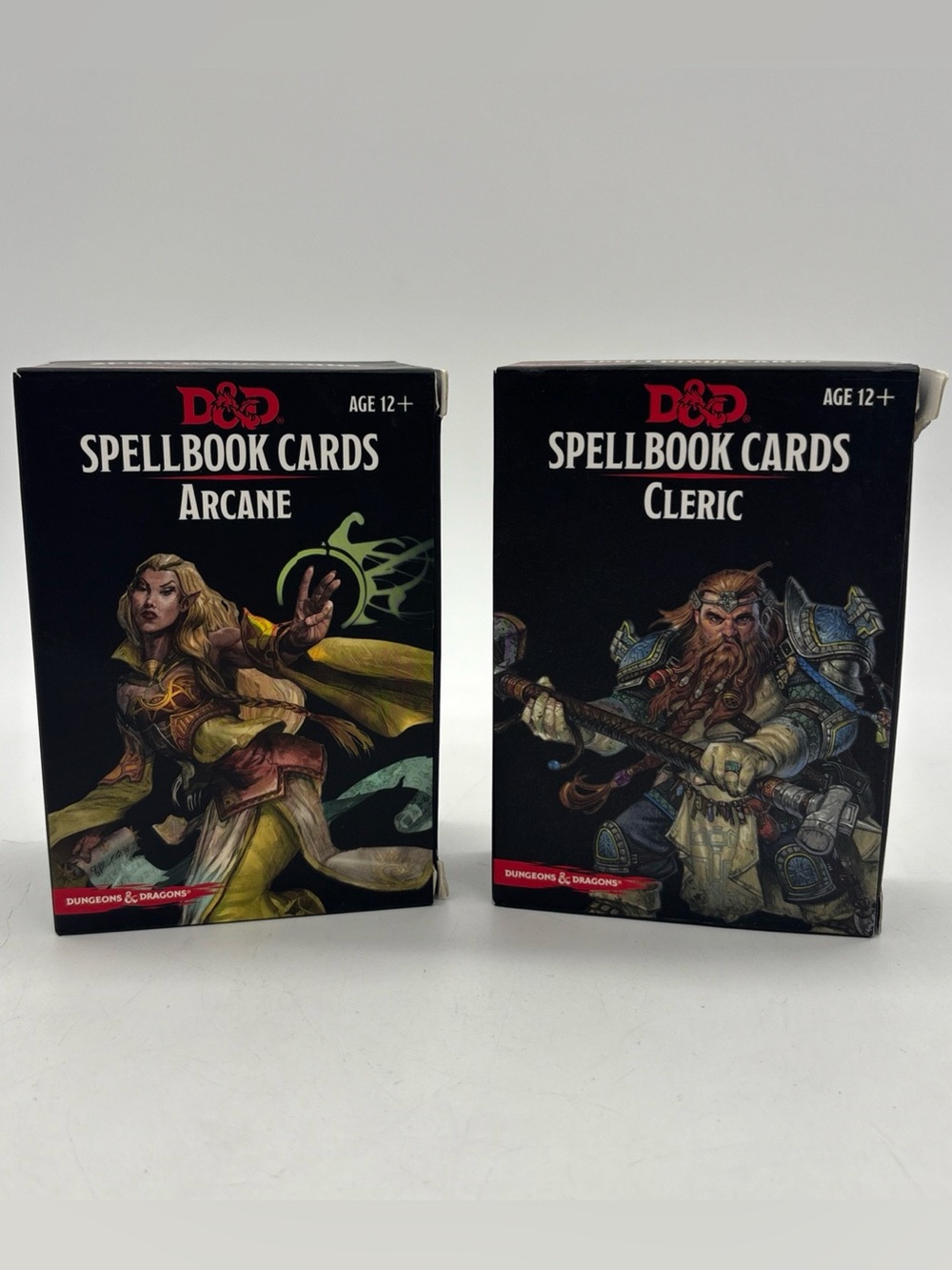 Dungeons & Dragons Spellbook Cards Arcane & Cleric D&D 2018 Complete
